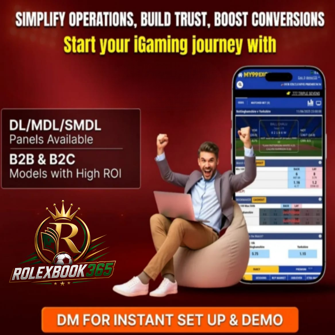 iGaming platform dashboard for online gaming businesses